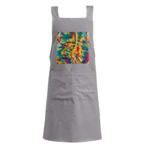 Adult Burning Flame Retro Aprons