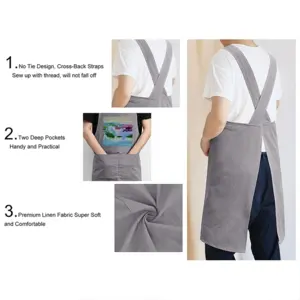 Adult Water Falling Retro Aprons