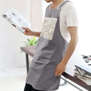 Adult White Medina Retro Aprons