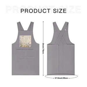 Adult White Marrakech Retro Aprons