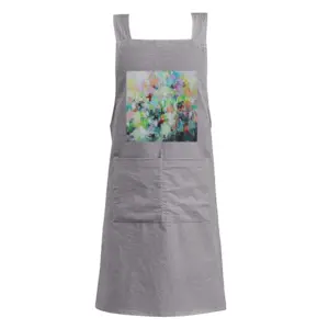 Adult Anniversary Flowers Retro Aprons