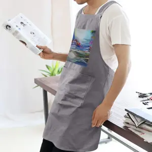 Adult Flooded Streams Retro Aprons