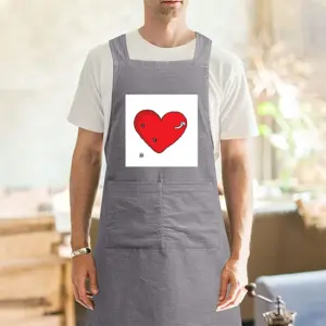 Adult Love Worm Retro Aprons