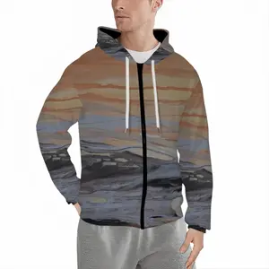 Men Liquid Energy Cardigan Hoodie