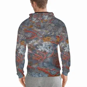 Men Illuminated Flecks Cardigan Hoodie