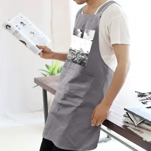 Adult Snowy Day Retro Aprons