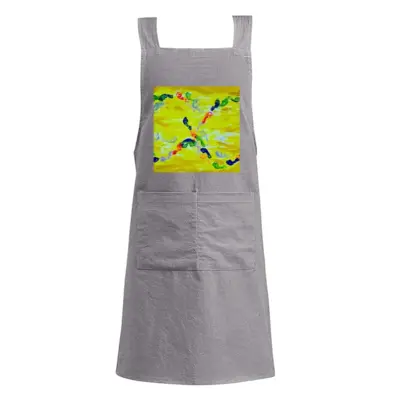 Adult Footsteps On The Sand Infinity Retro Aprons