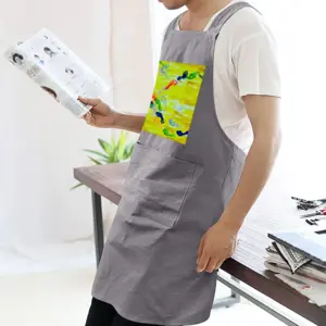 Adult Footsteps On The Sand Infinity Retro Aprons