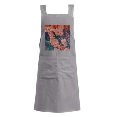 Adult Apple Tree Blossom Retro Aprons