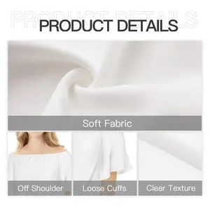 Ideas Off Shoulder Short Sleeve T-Shirt