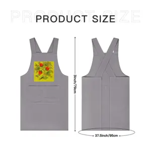 Adult Raspberry Retro Aprons