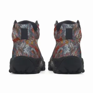 Men Illuminated Flecks Hiking Climbing Shoes