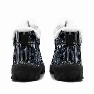 Men Broccoli Trees Hiking Climbing Shoes (Fur)