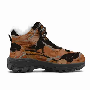 Men Bronze Vision Hiking Climbing Shoes (Fur)