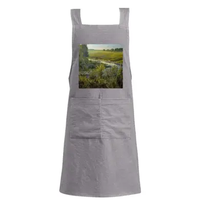 Adult Country Landscape Realism Retro Aprons