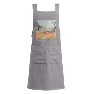 Adult Bare Trees Autumn Retro Aprons