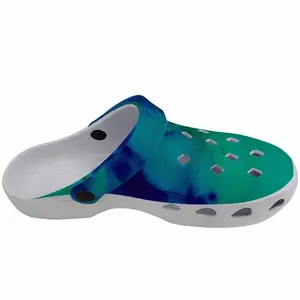 Men Liquid Blue Garden Clogs Shoes