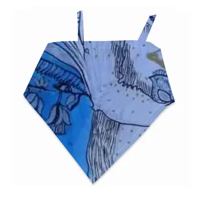 Drawing Ink - Blue Diva Pets Headscarf (Tying Clause)