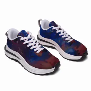 Men Silver-Blue Training Shoes