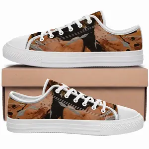 Men Bronze Vision Retro Canvas Shoes