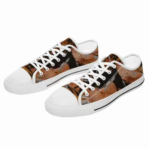 Men Bronze Vision Retro Canvas Shoes