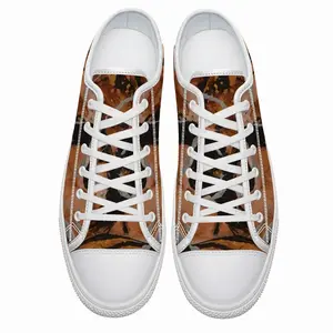 Men Bronze Vision Retro Canvas Shoes