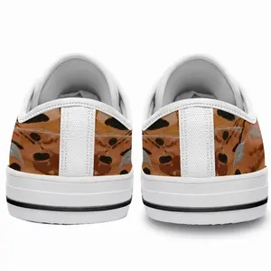 Men Bronze Vision Retro Canvas Shoes