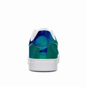 Men Liquid Blue Classic White Shoes