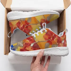 Men Flower Flame London Popcorn Shoes