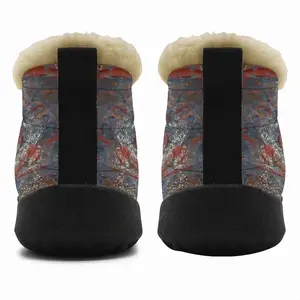 Men Illuminated Flecks Snow Boots (Short Fur)