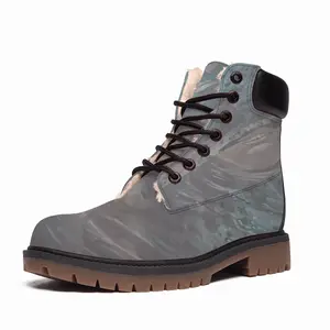 Men Flushed High Top Boots