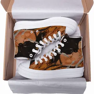 Men Bronze Vision High Top Baseball Shoes