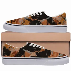 Men Bronze Vision Low Top Shoes (Lace Up)