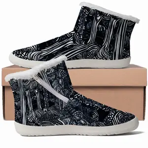 Men Broccoli Trees Classic Snow Boots