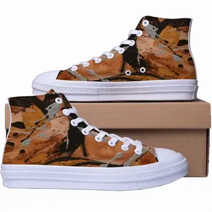 Men Bronze Vision High Top Baseball Shoes