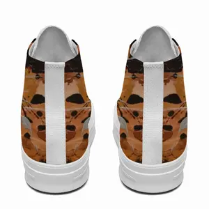 Men Bronze Vision High Top Baseball Shoes