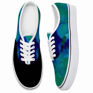 Men Liquid Blue Low Top Shoes (Foam)