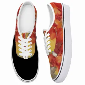 Men Flower Flame Low Top Shoes (Foam)