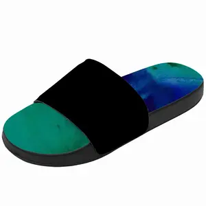 Men Liquid Blue Slip On Slippers