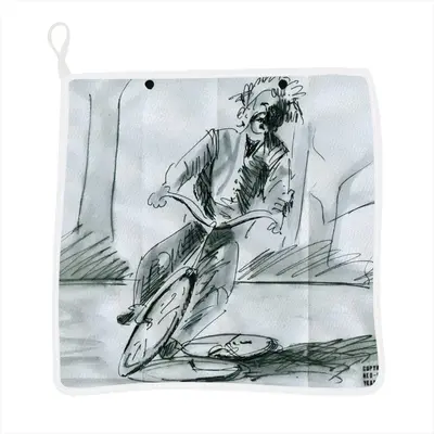 Albert Bike Kitchen Dishcloths