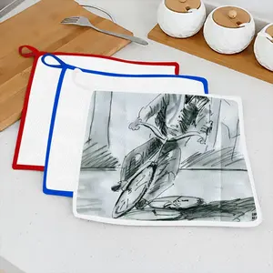 Albert Bike Kitchen Dishcloths