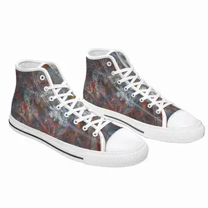 Men Illuminated Flecks High Top Shoes