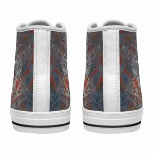 Men Illuminated Flecks High Top Shoes