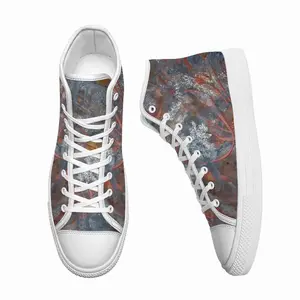 Men Illuminated Flecks High Top Shoes