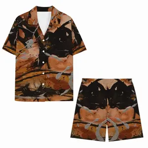 Men Bronze Vision Short Pajama Suit