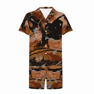 Men Bronze Vision Short Pajama Suit