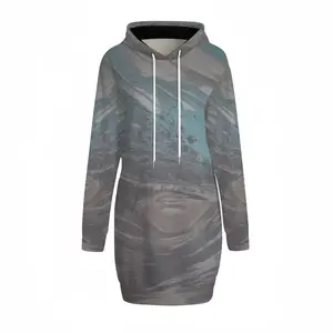 Women Flushed Hoodie Skirt