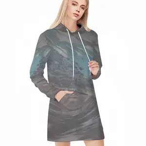 Women Flushed Hoodie Skirt