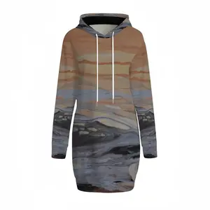 Women Liquid Energy Hoodie Skirt