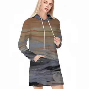 Women Liquid Energy Hoodie Skirt